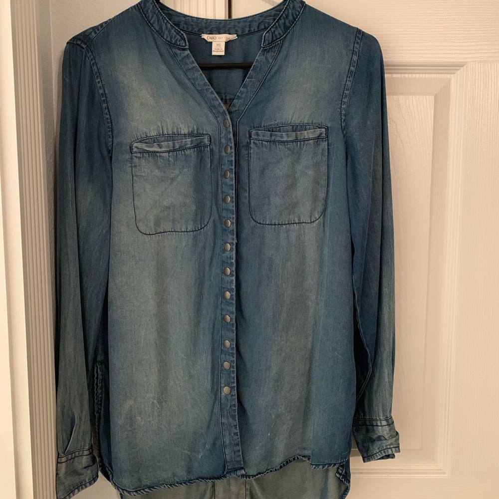 denim button up